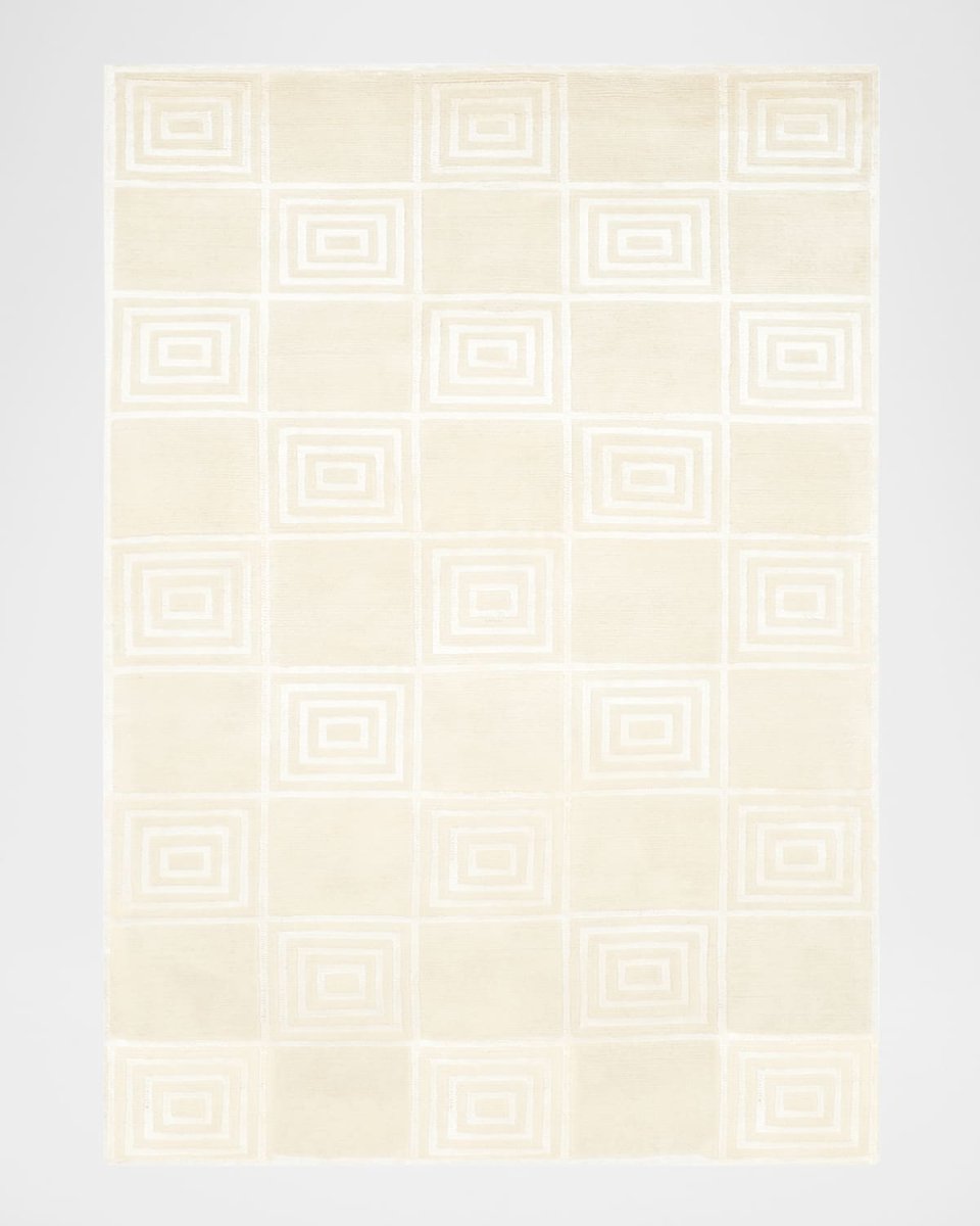 Alistair Tiles Hand Knotted Rug
